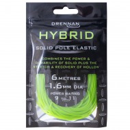 Elastic Rubeziana Drennan - Hybrid Elastic 1.6mm Green 6m